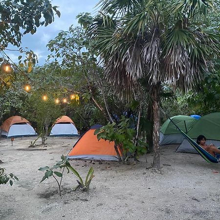 Balam Camping & Cabanas Isla Holbox Buitenkant foto