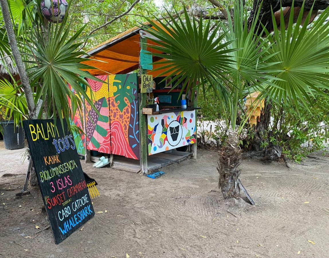 Balam Camping & Cabanas Isla Holbox Buitenkant foto