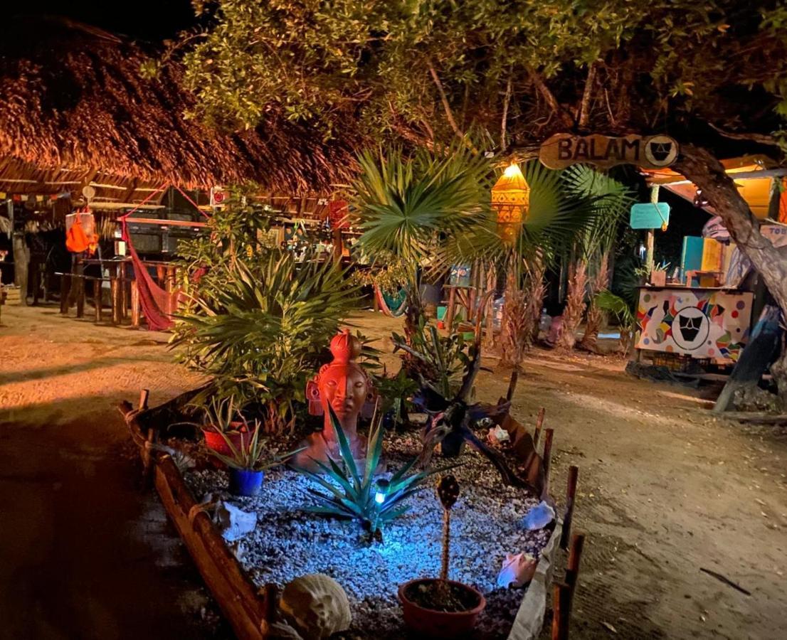 Balam Camping & Cabanas Isla Holbox Buitenkant foto