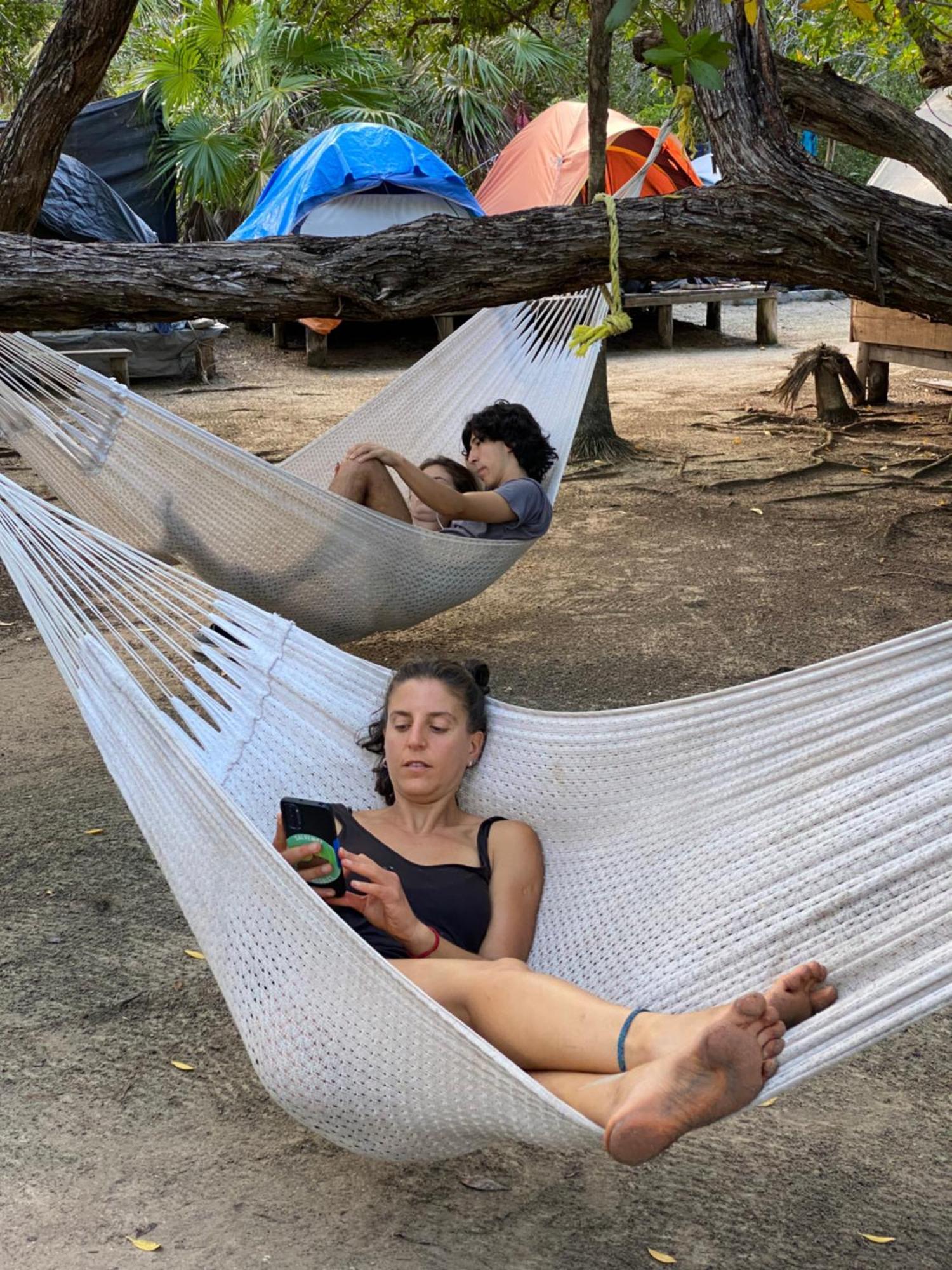 Balam Camping & Cabanas Isla Holbox Buitenkant foto